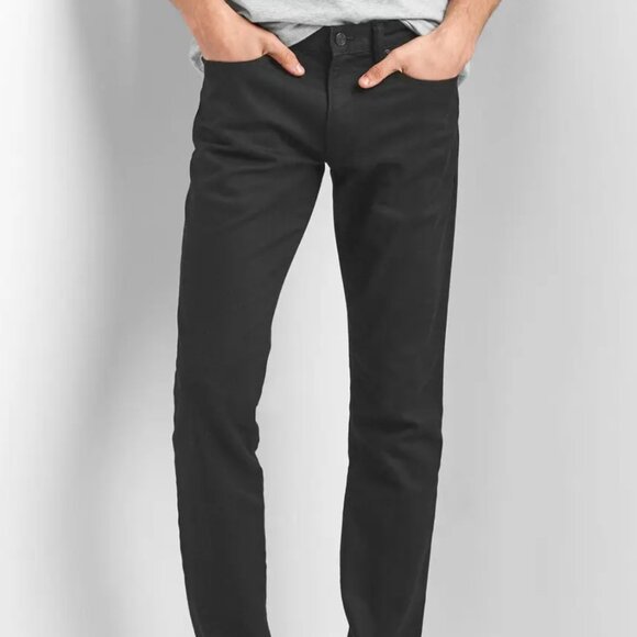 GAP Black Skinny Jeans w/ GapFlex Stretch, 32x30 - Picture 9 of 9